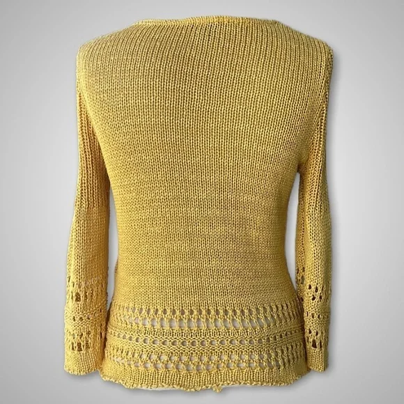 { Belamie } - Diagonal Knit Sweater - Picture 2 of 4